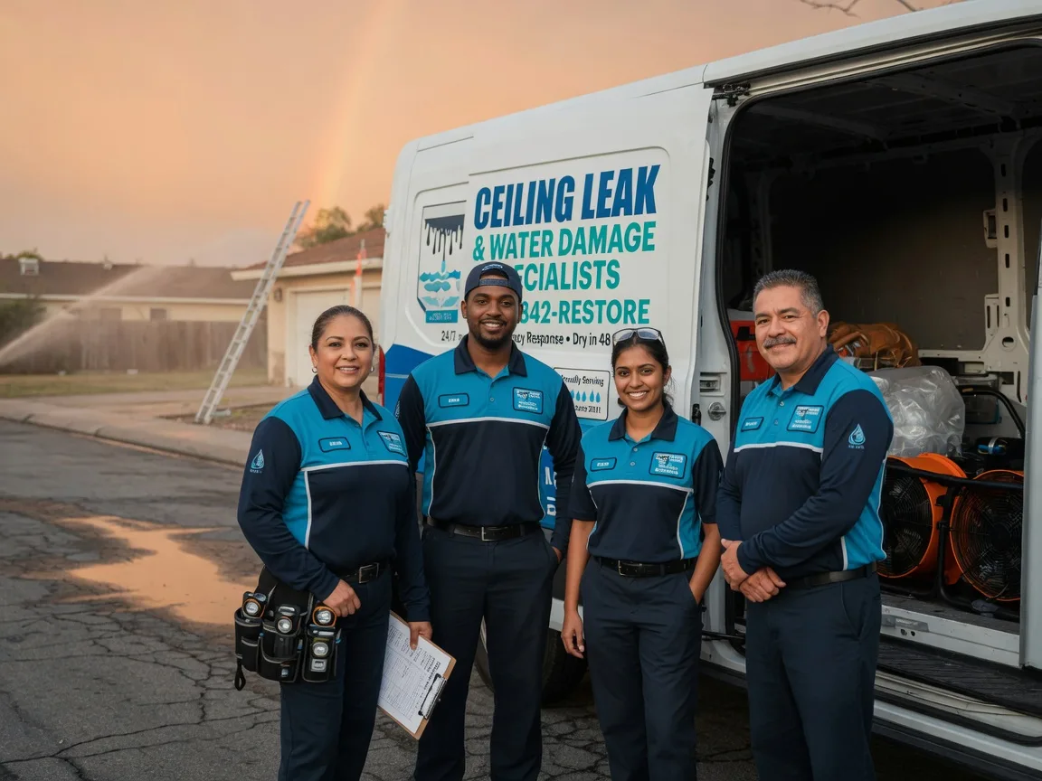 Ceiling Leak Cleanup company in Fulks Run, VA