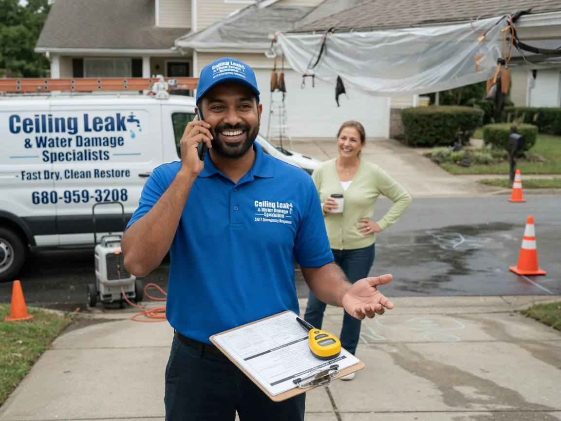 Ceiling Leak Cleanup Fulks Run, VA FAQs